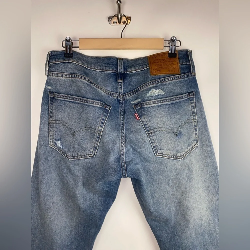 New Levi's 512 reworked patches re/done‎ sewn Size 31